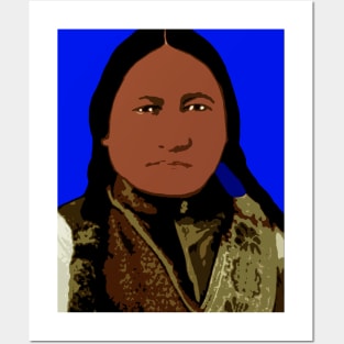 sitting bull Posters and Art